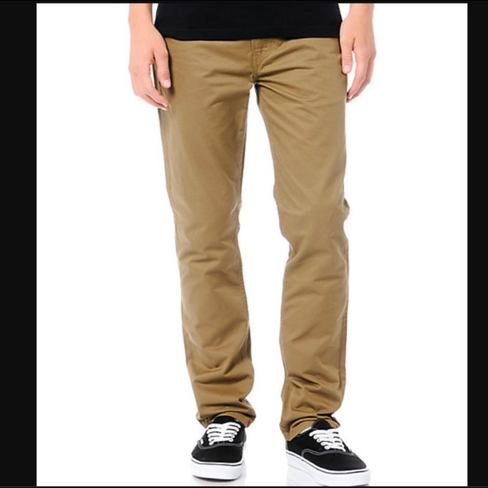 Levi’s 511 Skinny Jeans Khaki Tan Size 38 x 32